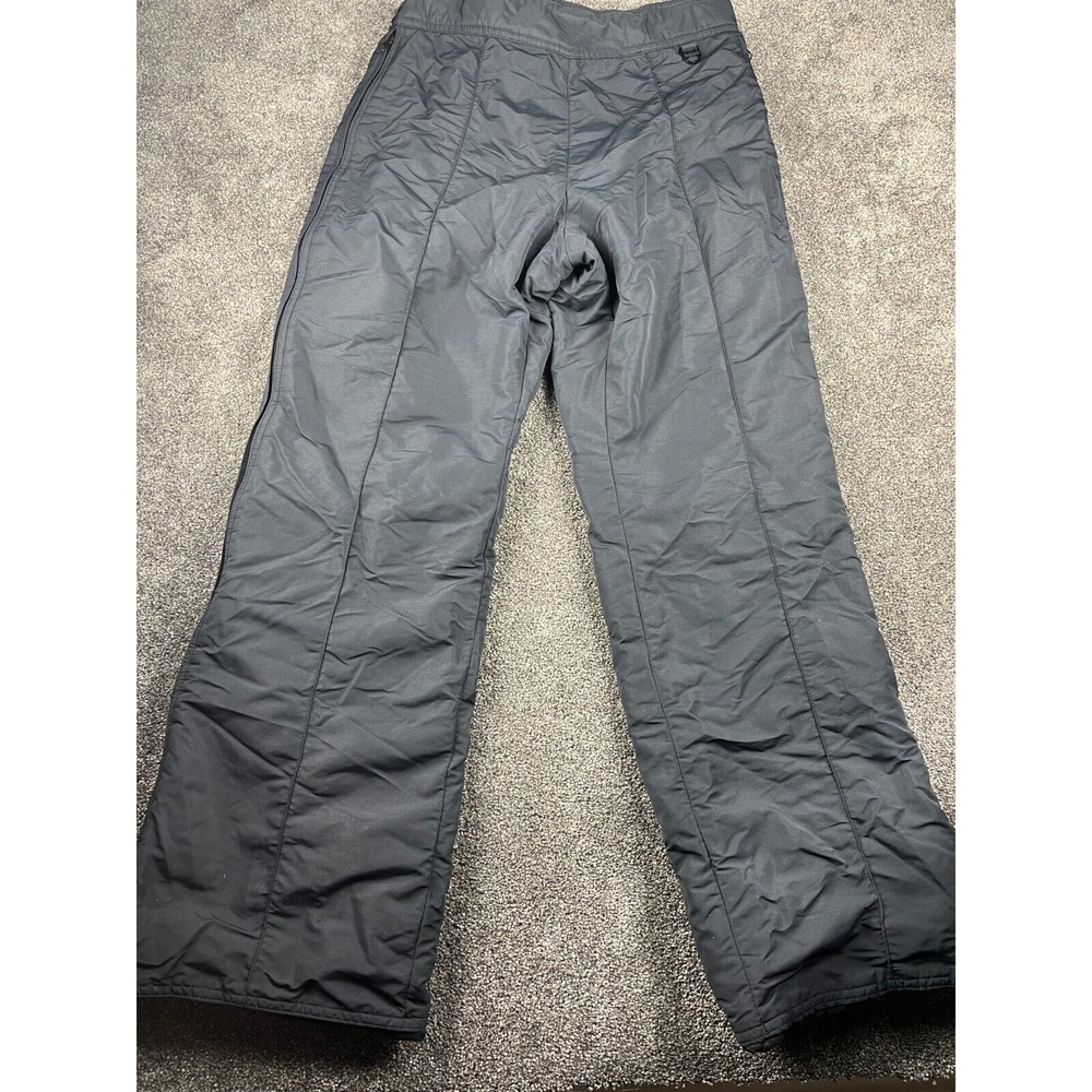 Vintage Skyr Men's Size‎ Medium Black Snow Ski Pants measures 31x29